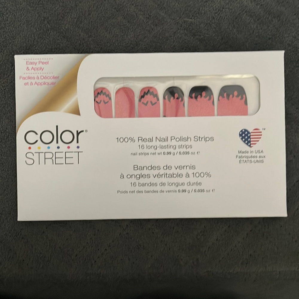 Color Street 100% Real Nail Polish Strips - Hey Pumpkin